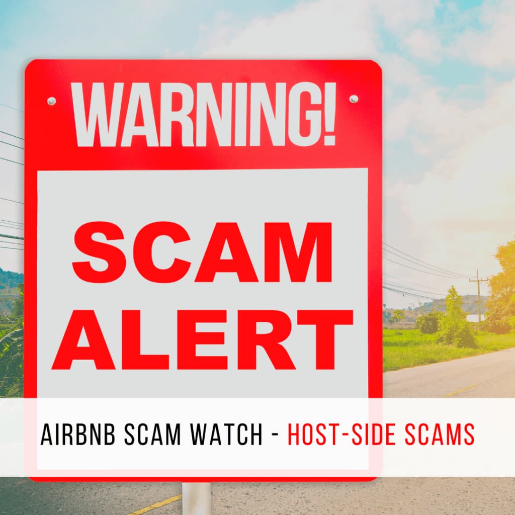 scam alerts from hosts on airbnb 