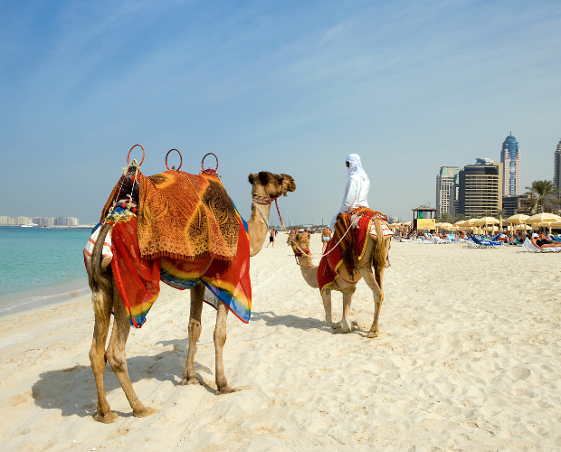 dubai culture on dubai beach