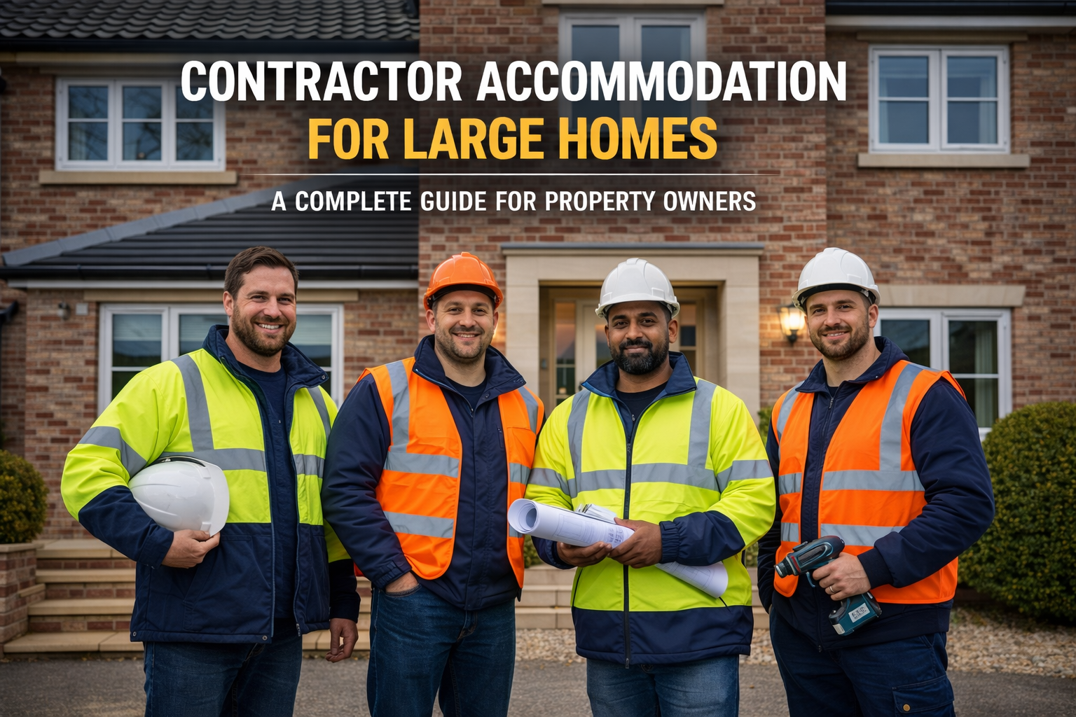 Contractor Accommodation for Large Homes: A Complete Guide for Property Owners
