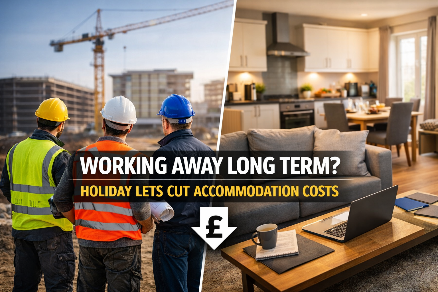 Working Away Long Term? How Holiday Lets Cut Accommodation Costs