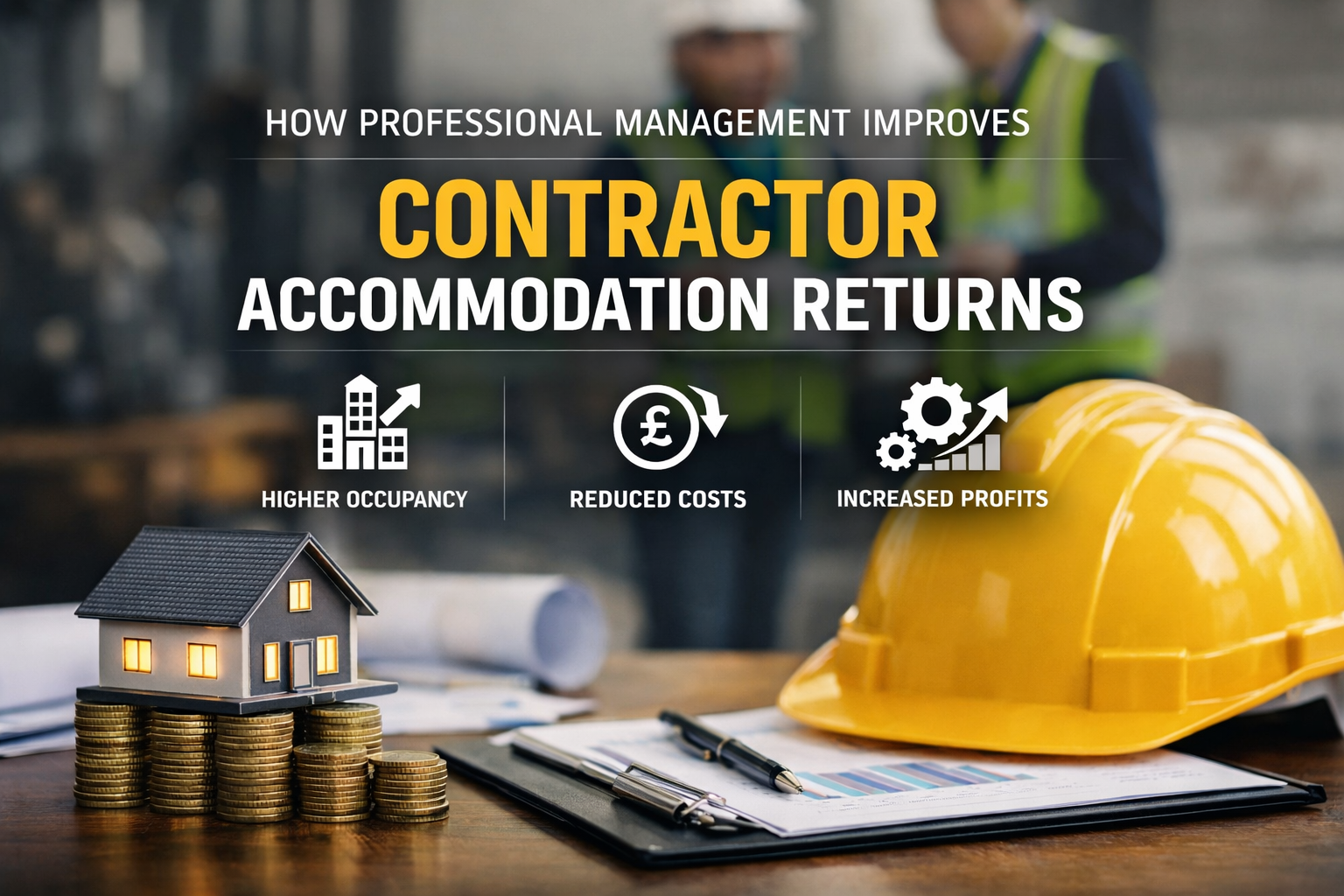 Higher returns, fewer headaches, longer stays. That’s the power of professionally managed contractor accommodation