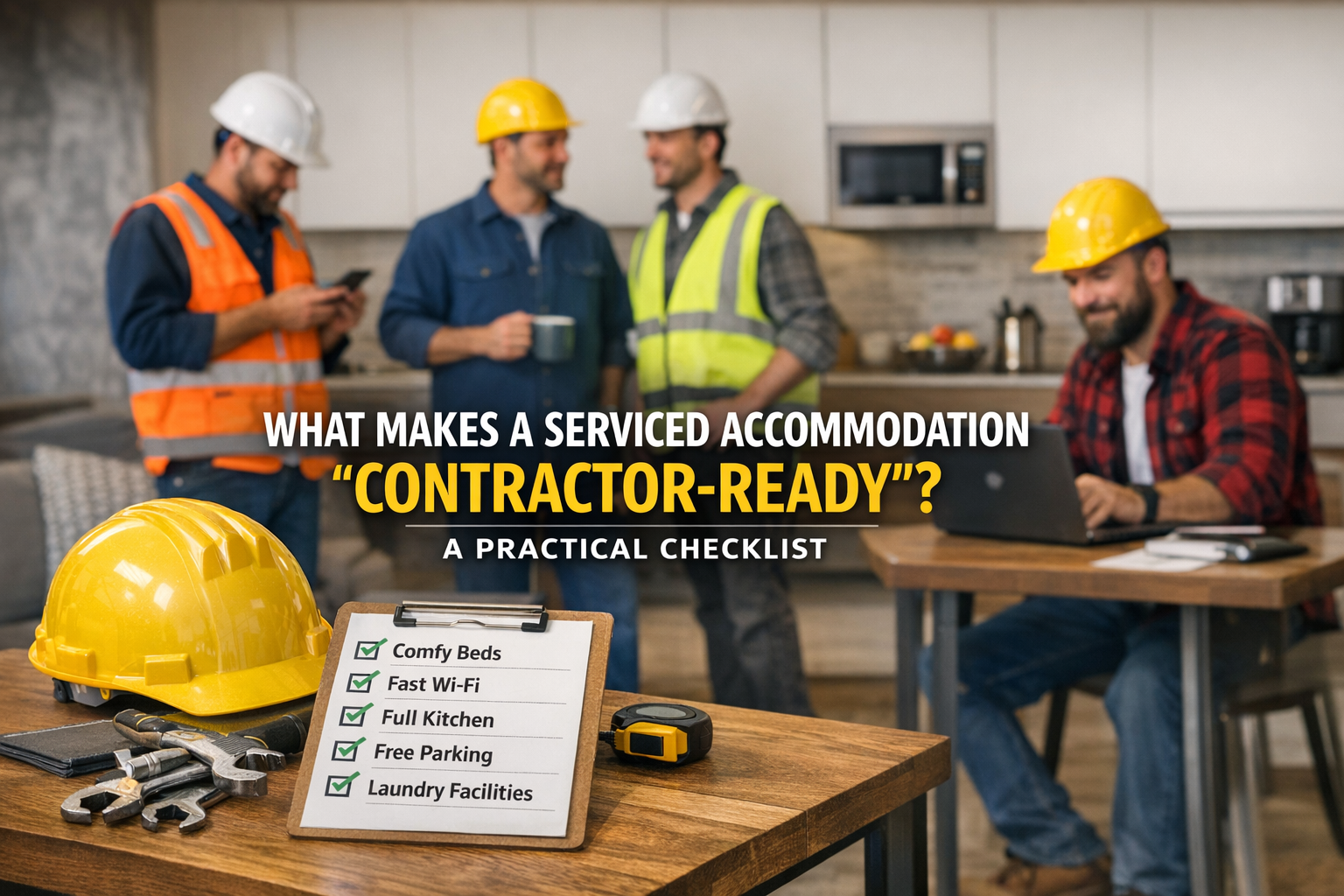 What Makes a Serviced Accommodation “Contractor-Ready”? A Practical Checklist