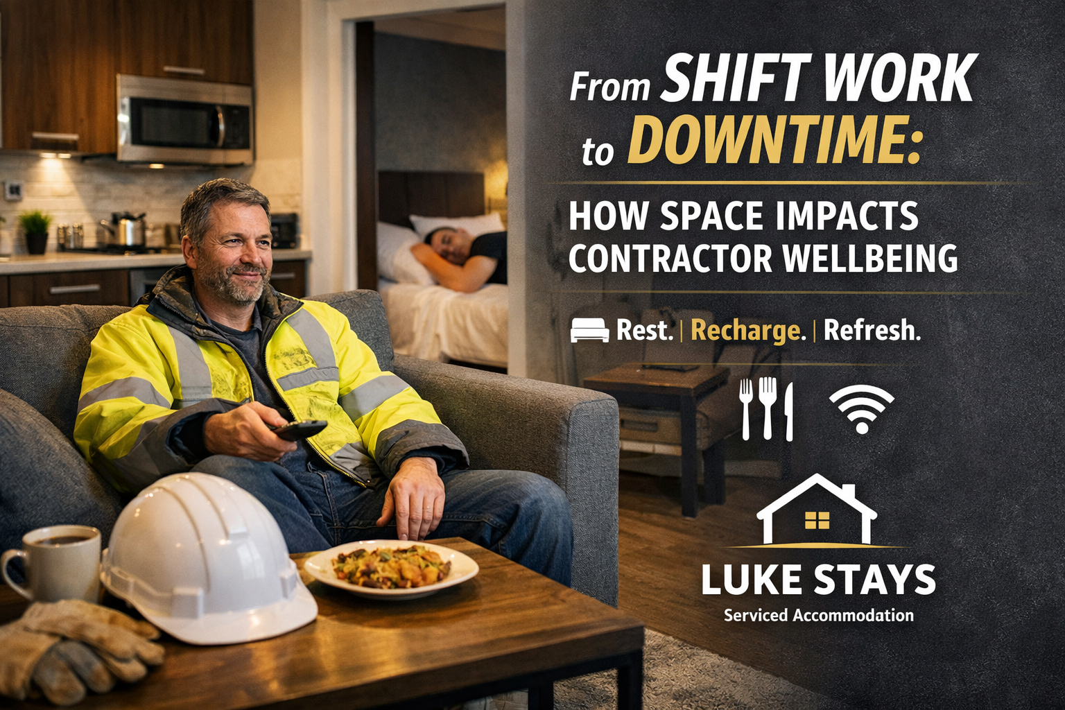 From Shift Work to Downtime: How Space Impacts Contractor Wellbeing