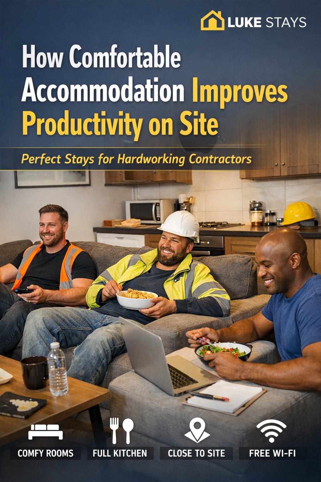 How Comfortable Accommodation Improves Productivity on Site