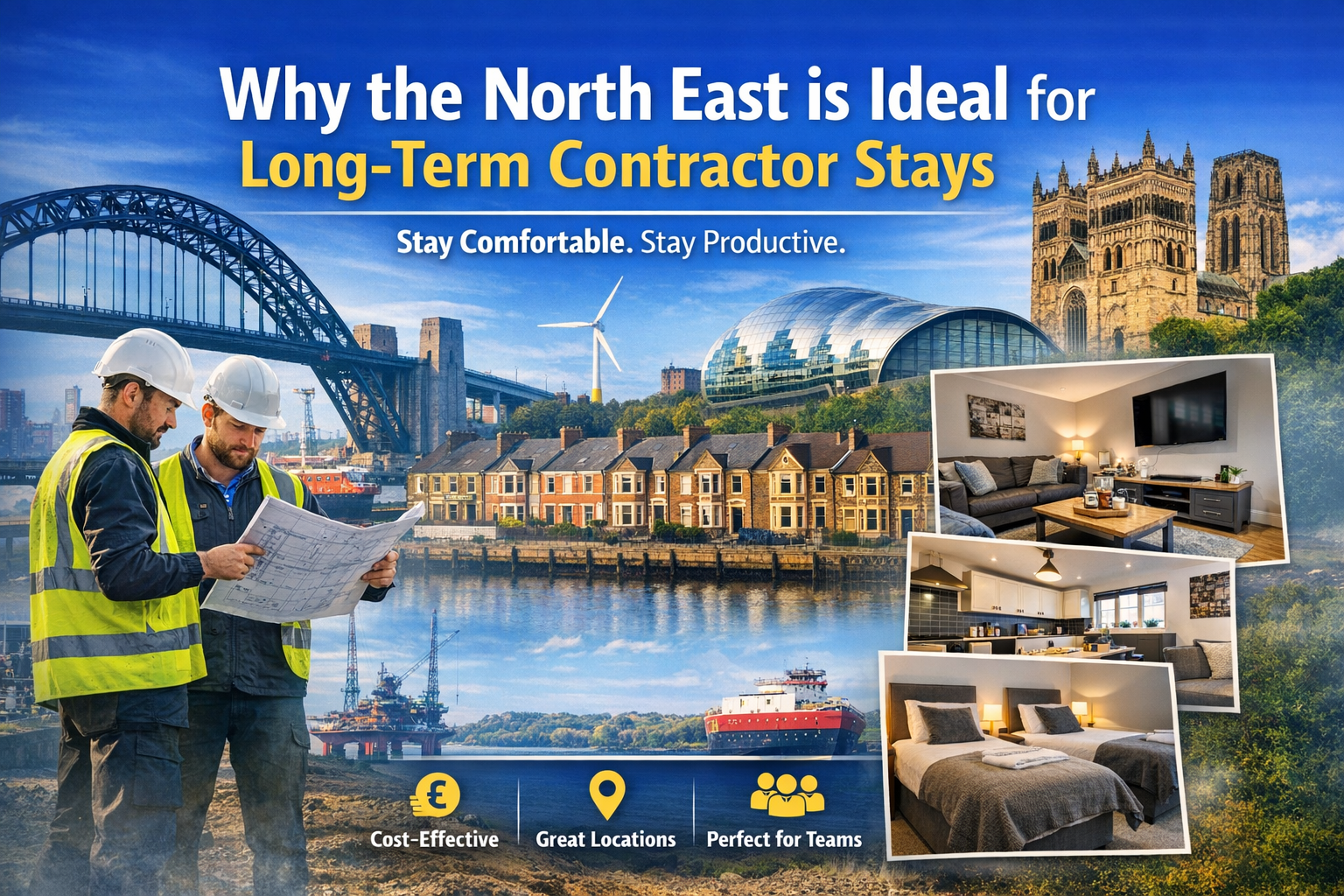 Why the North East Is Ideal for Long-Term Contractor Stays