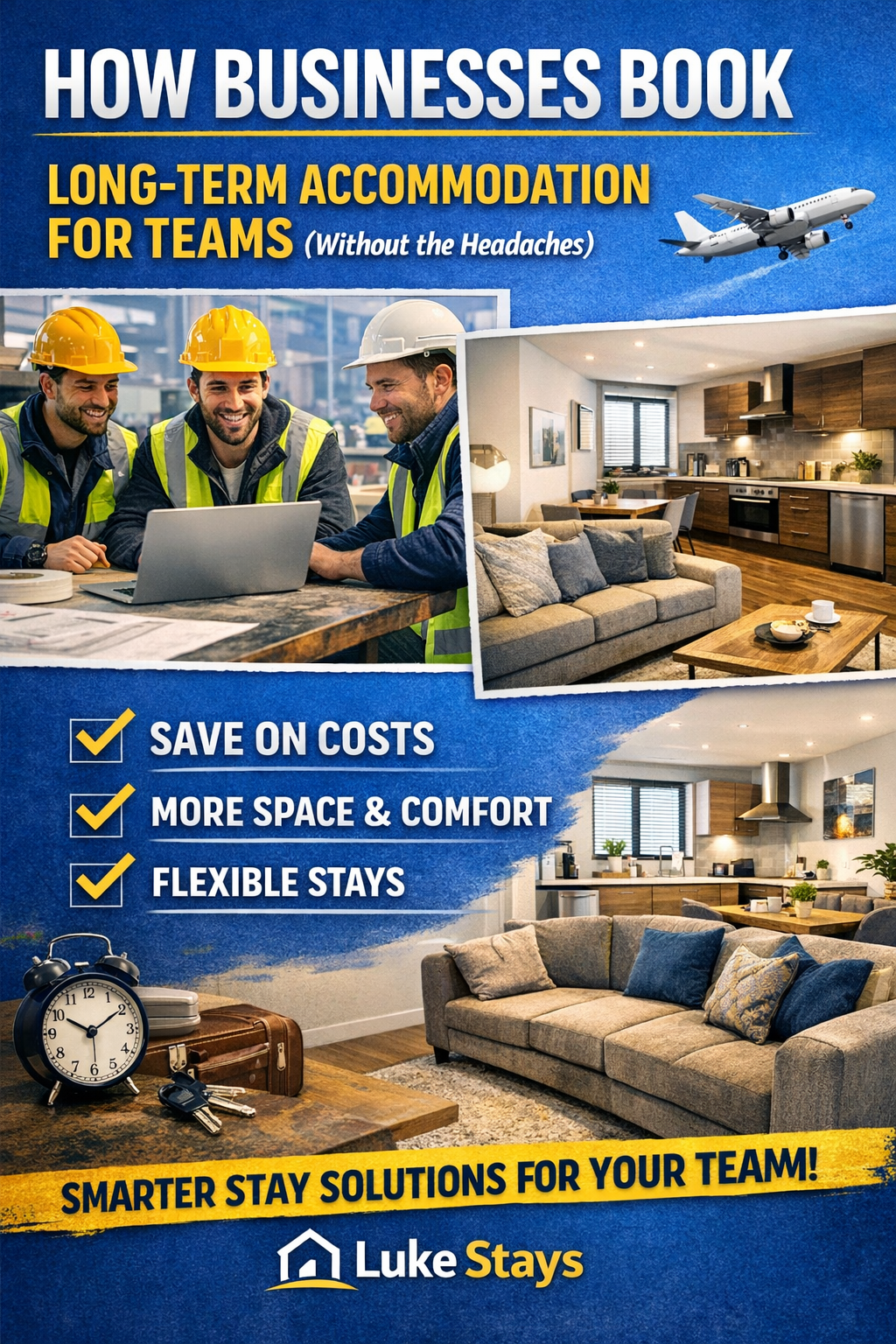 How Businesses Book Long-Term Accommodation for Teams (Without the Headaches)
