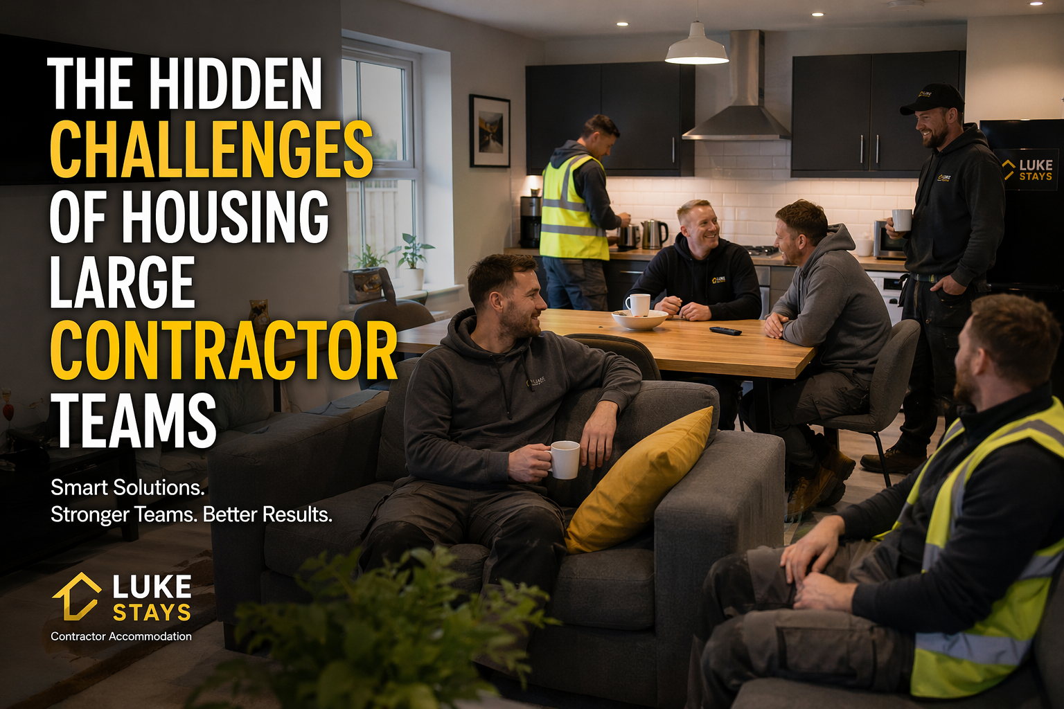 The Fastest Way to Find Reliable Accommodation for Large Contractor Teams