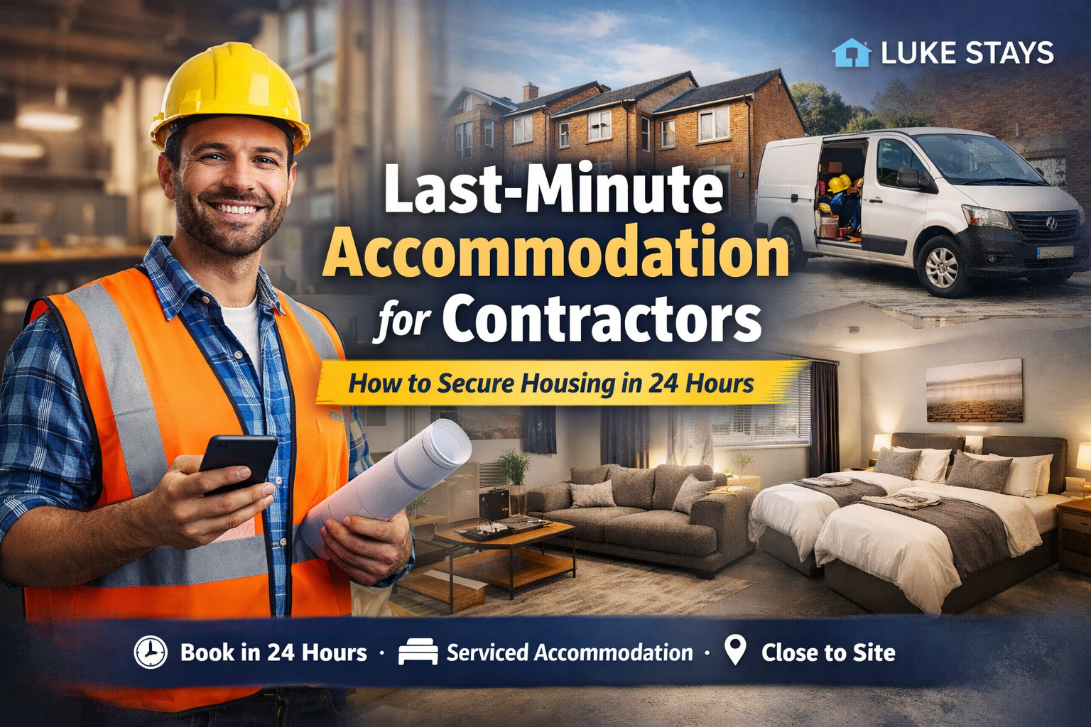 Last-Minute Accommodation for Contractors: How to Secure Housing in 24 Hours