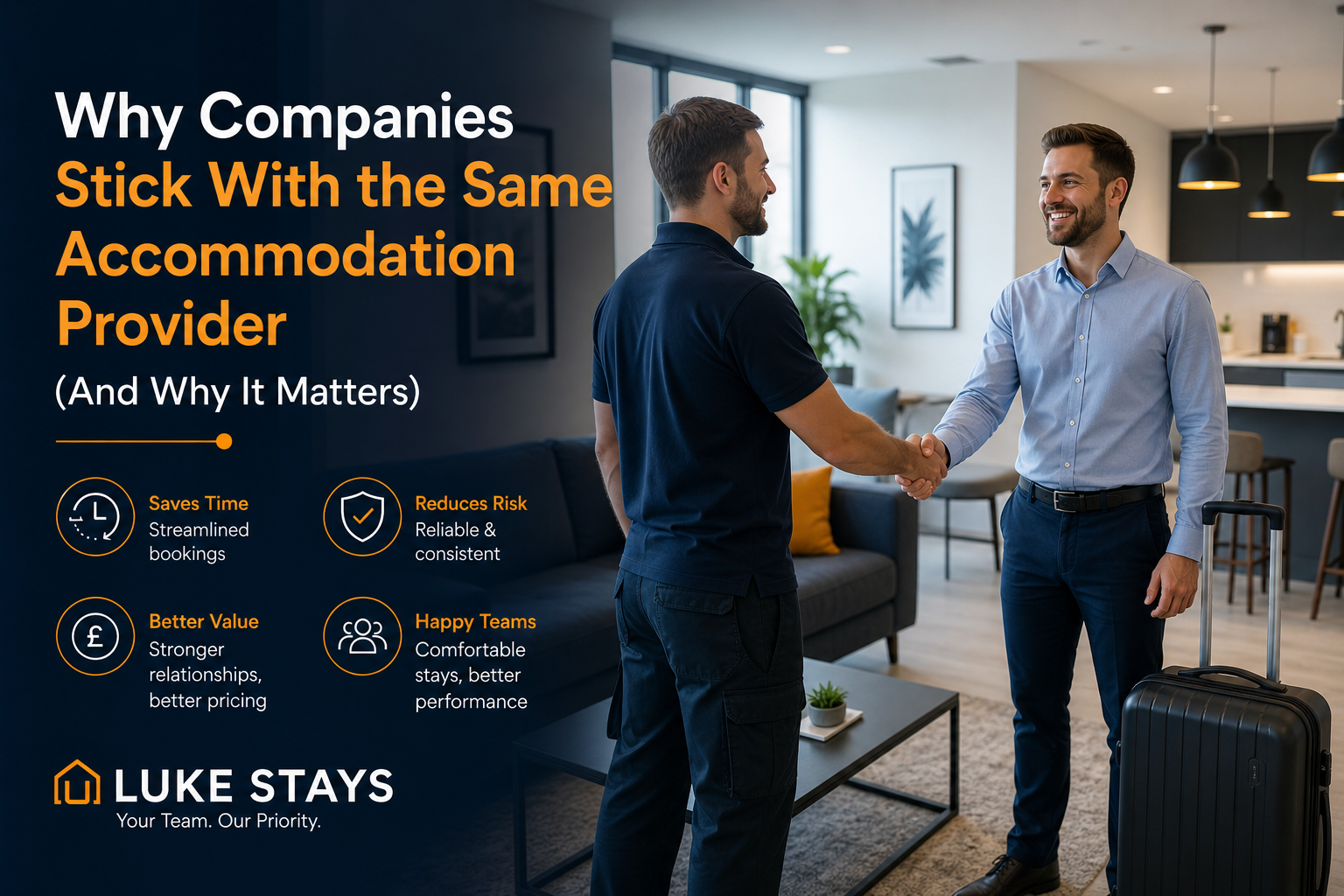 Why Companies Stick With the Same Accommodation Provider (And Why It Matters)