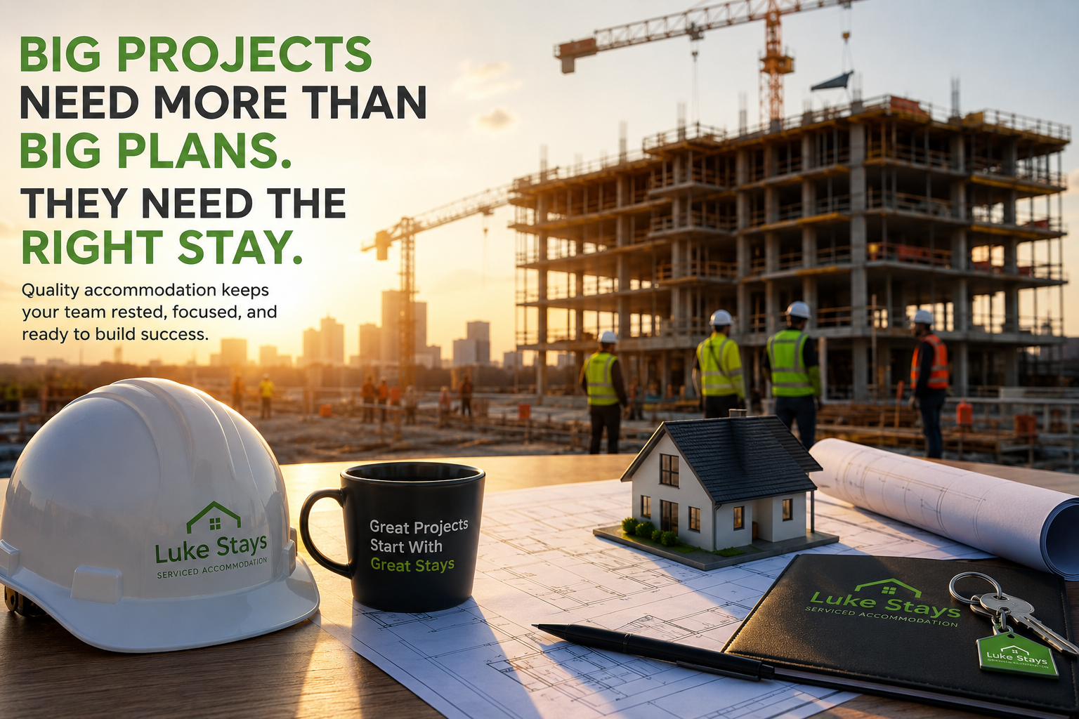 Inside a £10 Million Construction Project: How Accommodation Keeps Everything Moving
