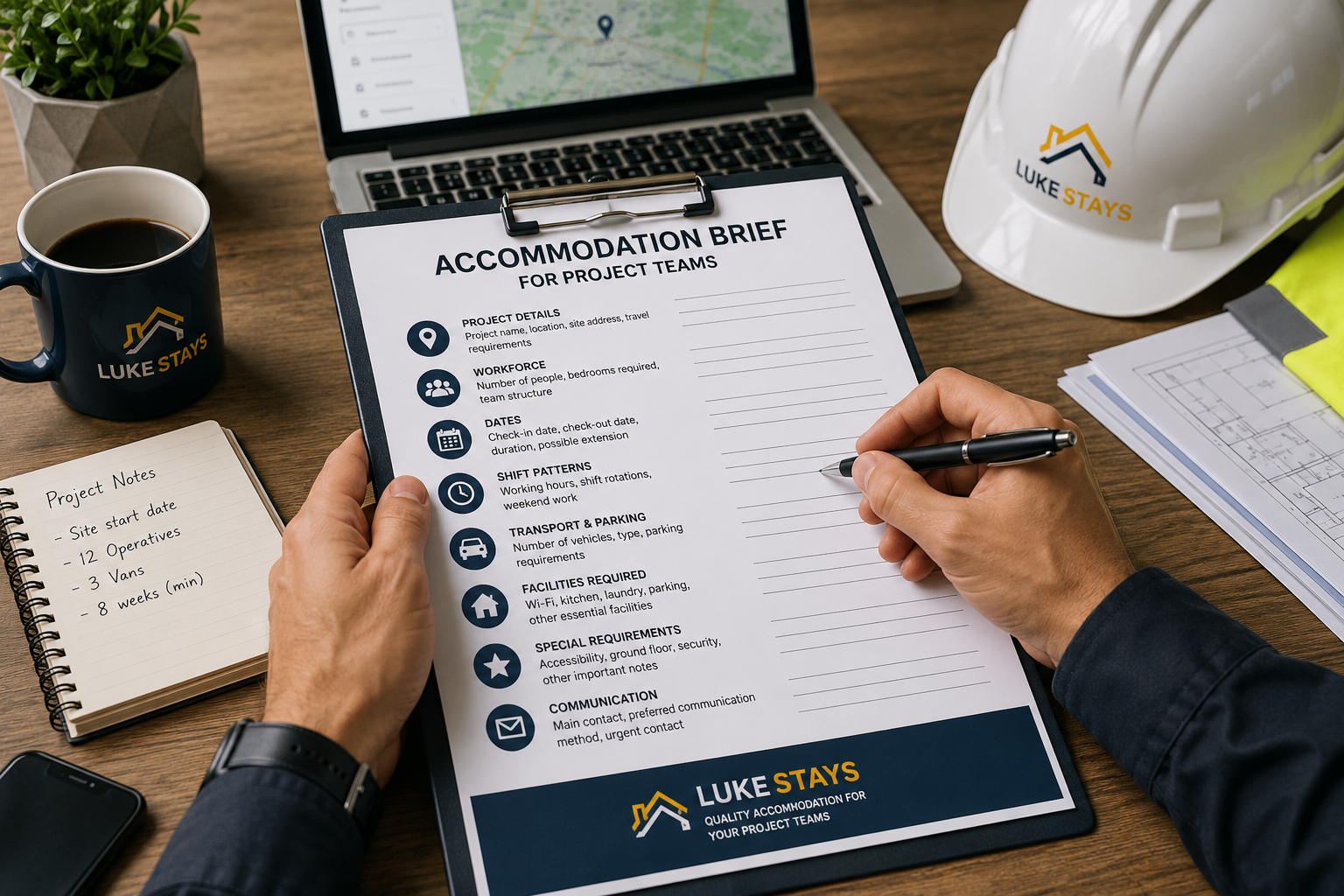 The Accommodation Brief Every Project Manager Should Send to Their Provider