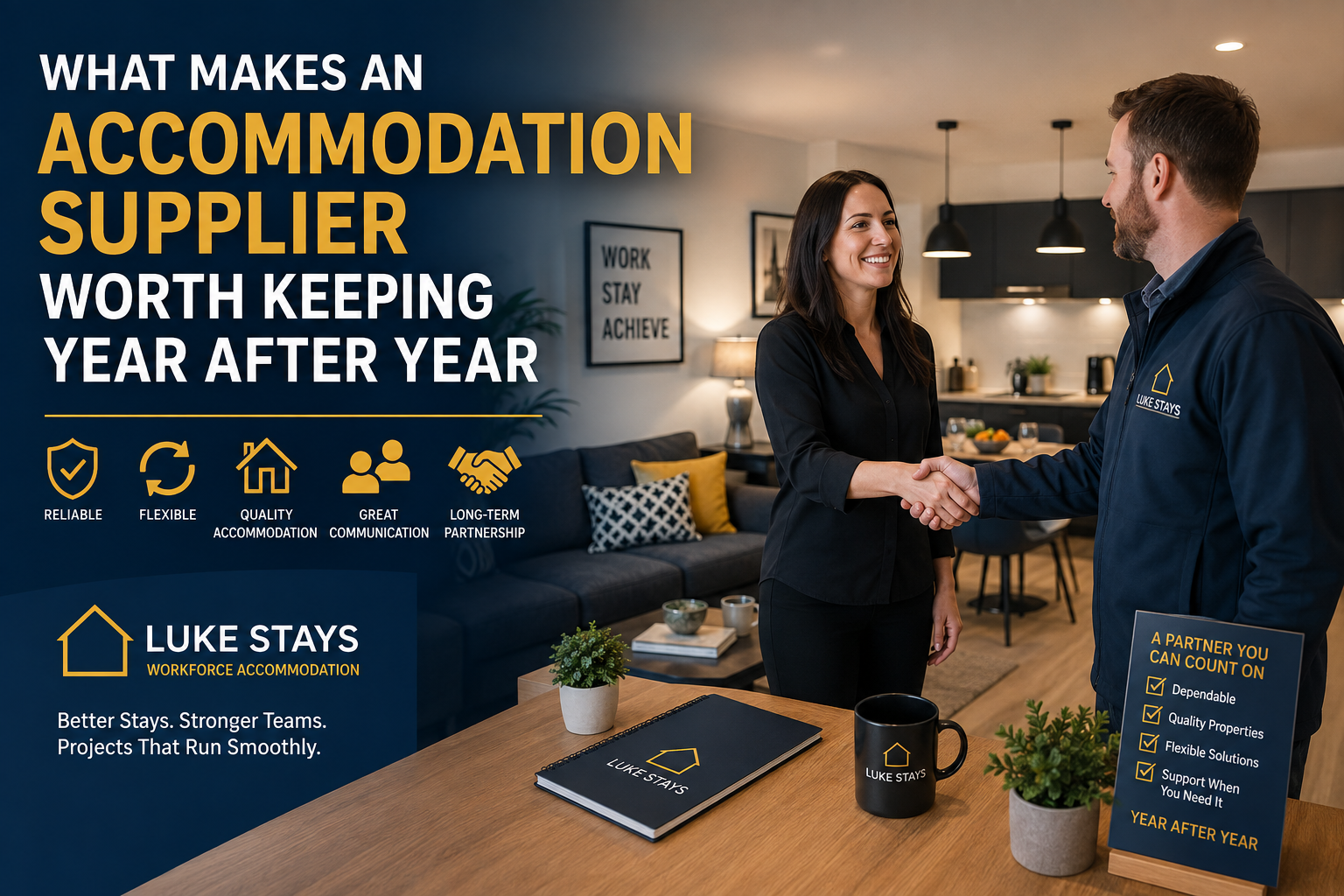 What Makes an Accommodation Supplier Worth Keeping Year After Year?