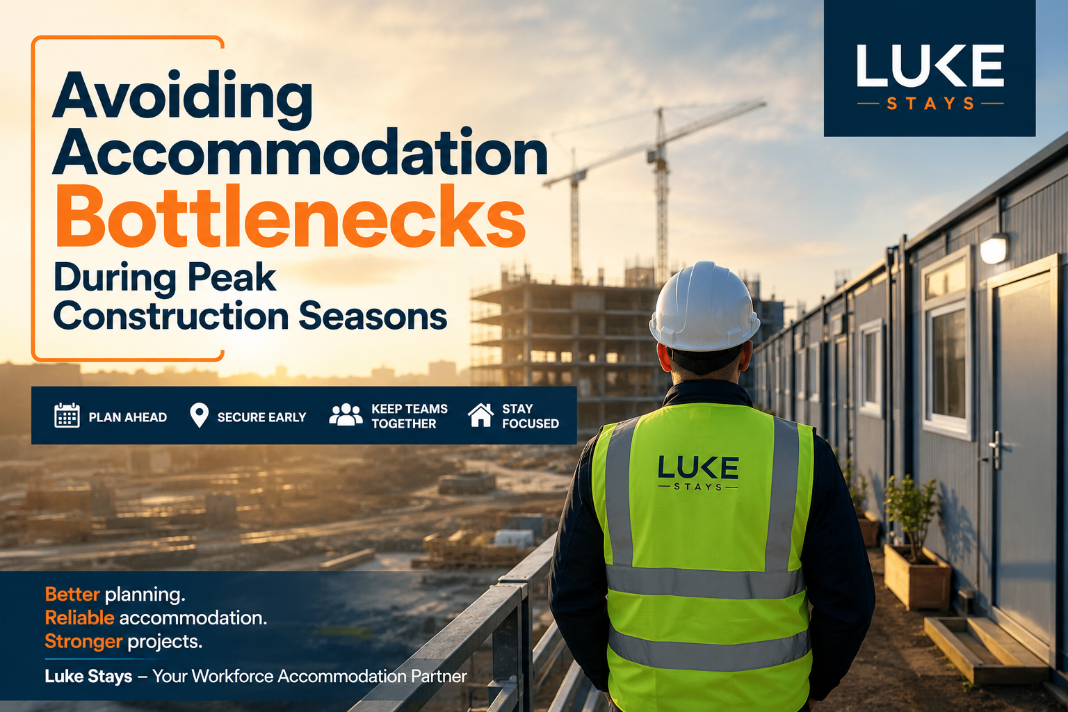 Avoiding Accommodation Bottlenecks During Peak Construction Seasons