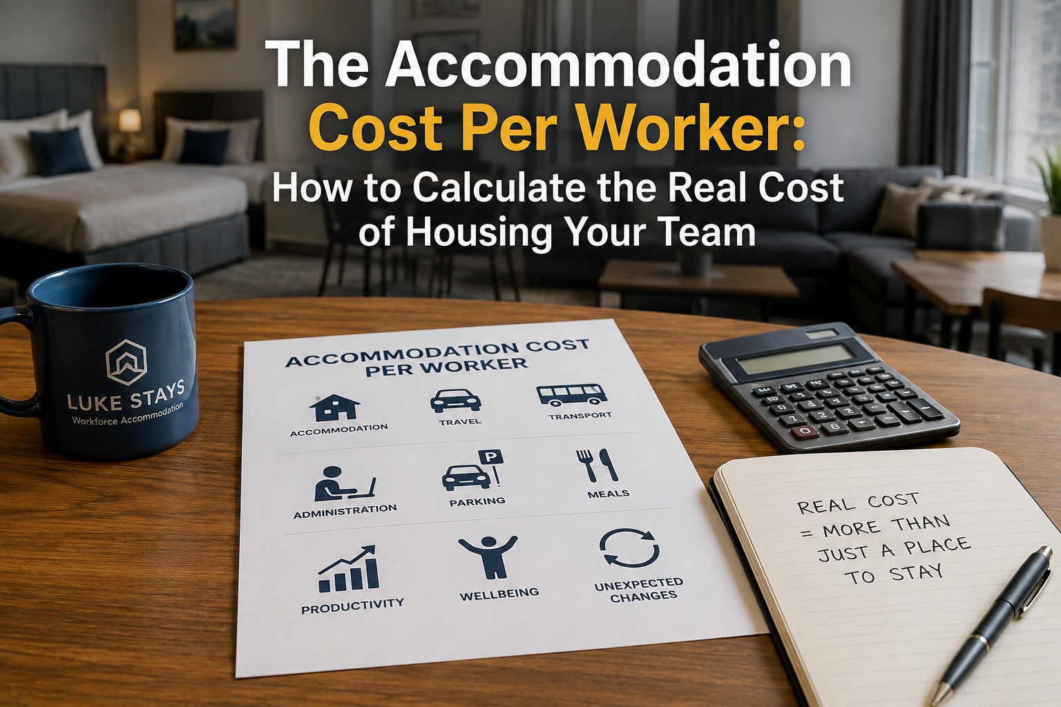 The Accommodation Cost Per Worker: How to Calculate the Real Cost of Housing Your Team