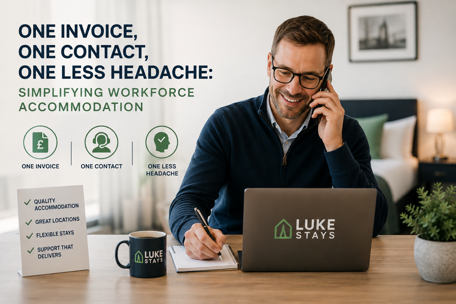 One Invoice, One Contact, One Less Headache: Simplifying Workforce Accommodation