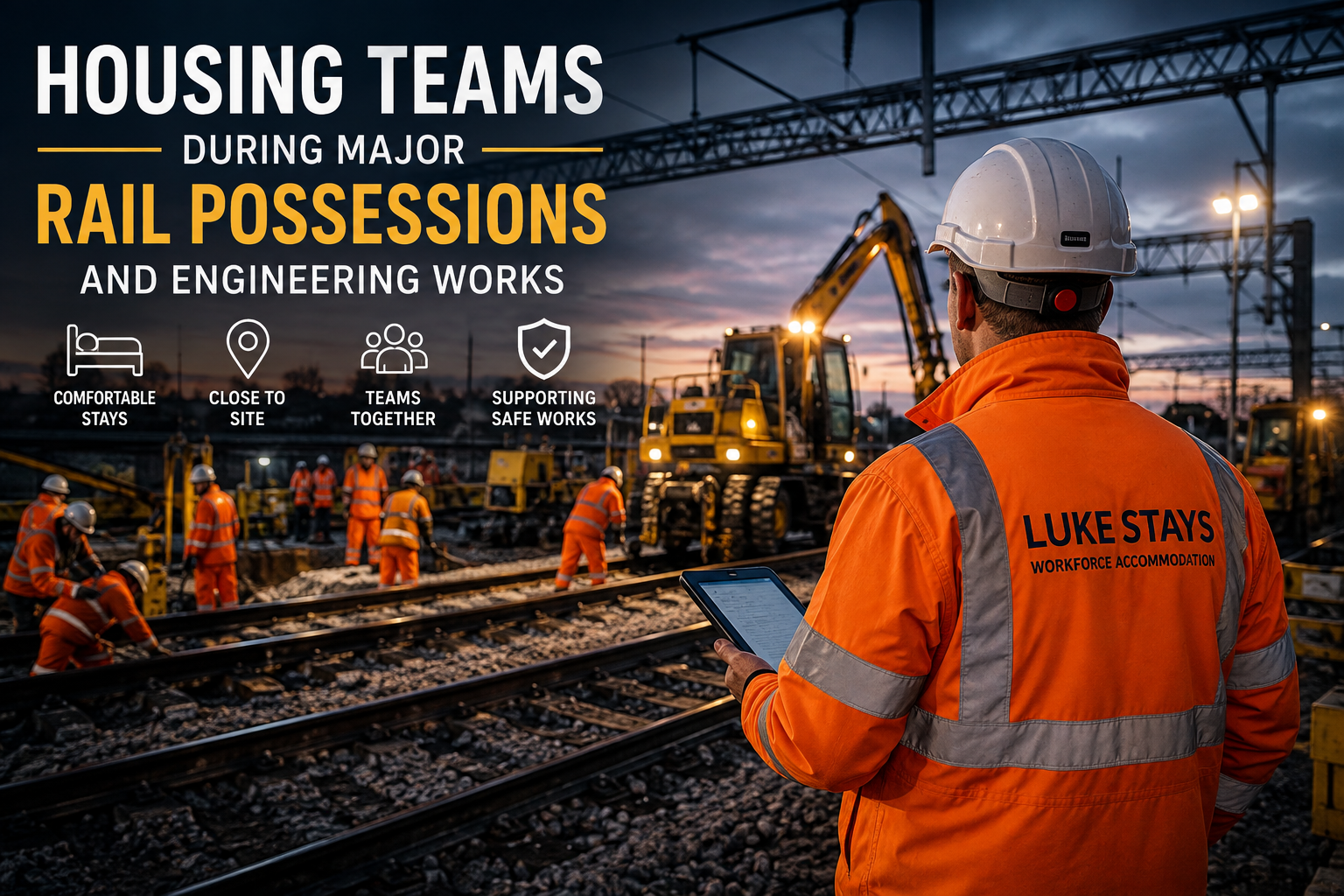 Housing Teams During Major Rail Possessions and Engineering Works