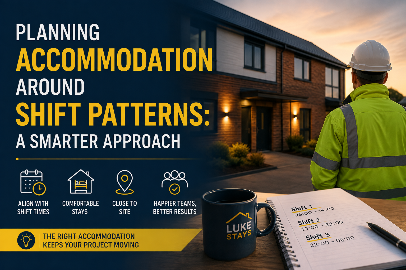 Planning Accommodation Around Shift Patterns: A Smarter Approach