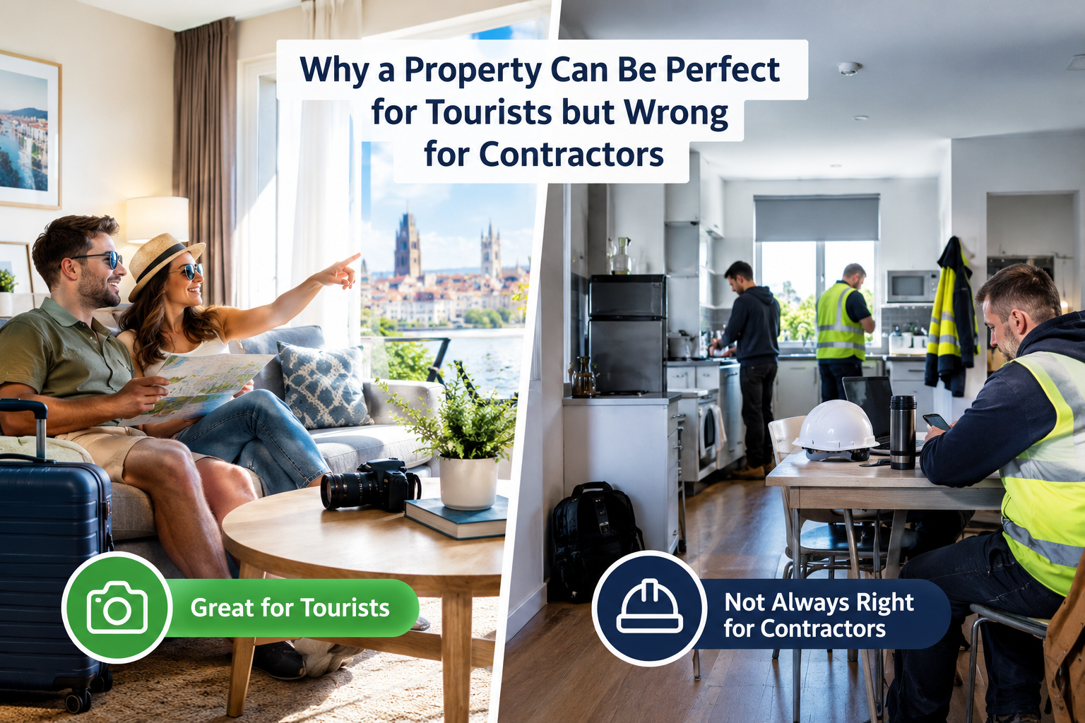 Why a Property Can Be Perfect for Tourists but Wrong for Contractors