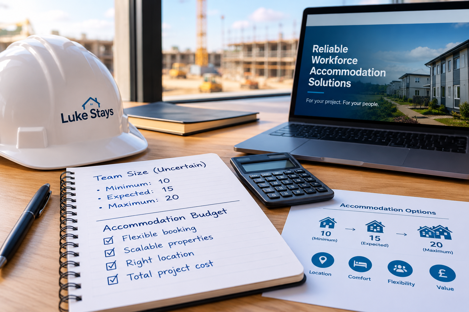 How to Budget for Accommodation When You Don’t Know Your Final Team Size