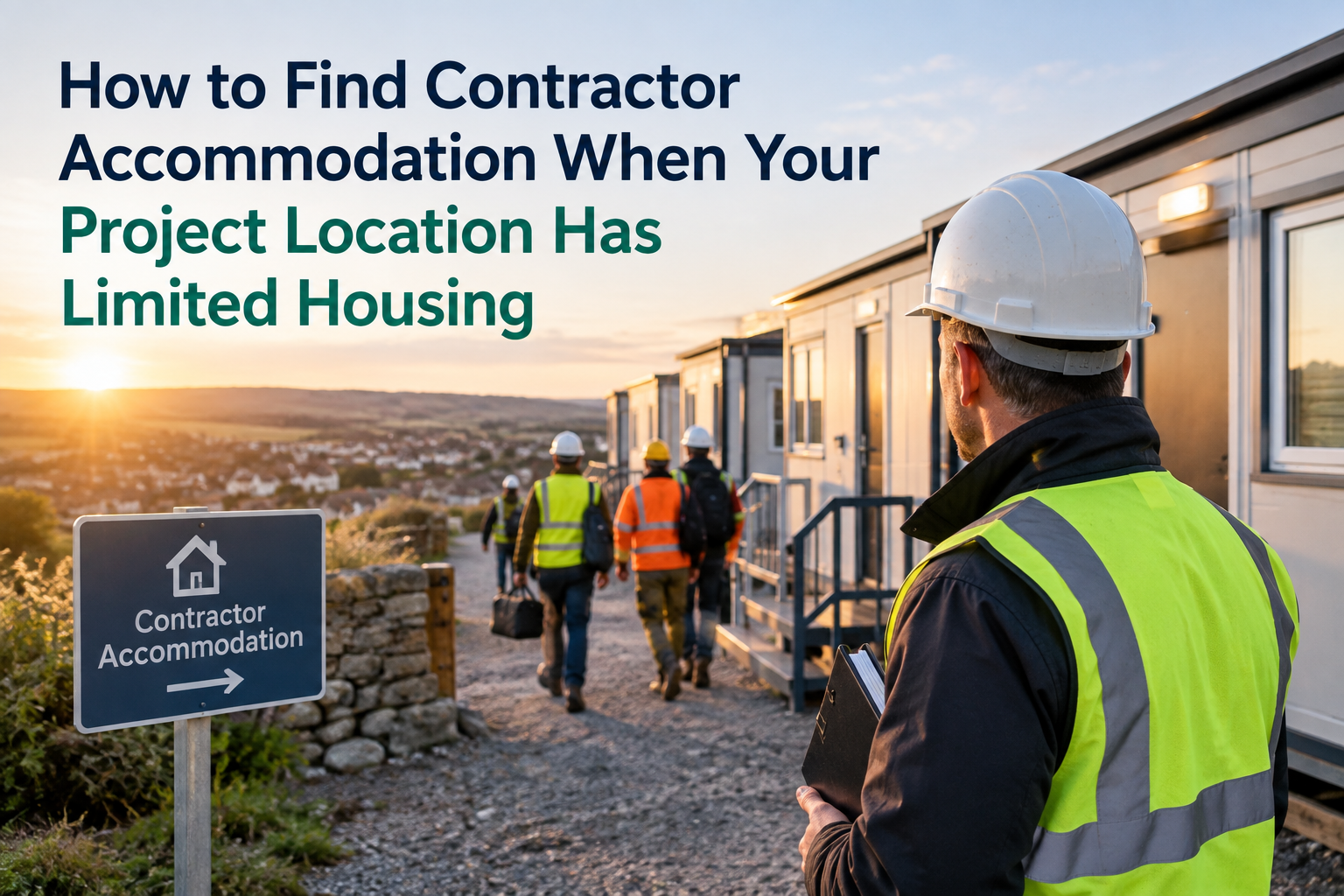 How to Find Contractor Accommodation When Your Project Location Has Limited Housing