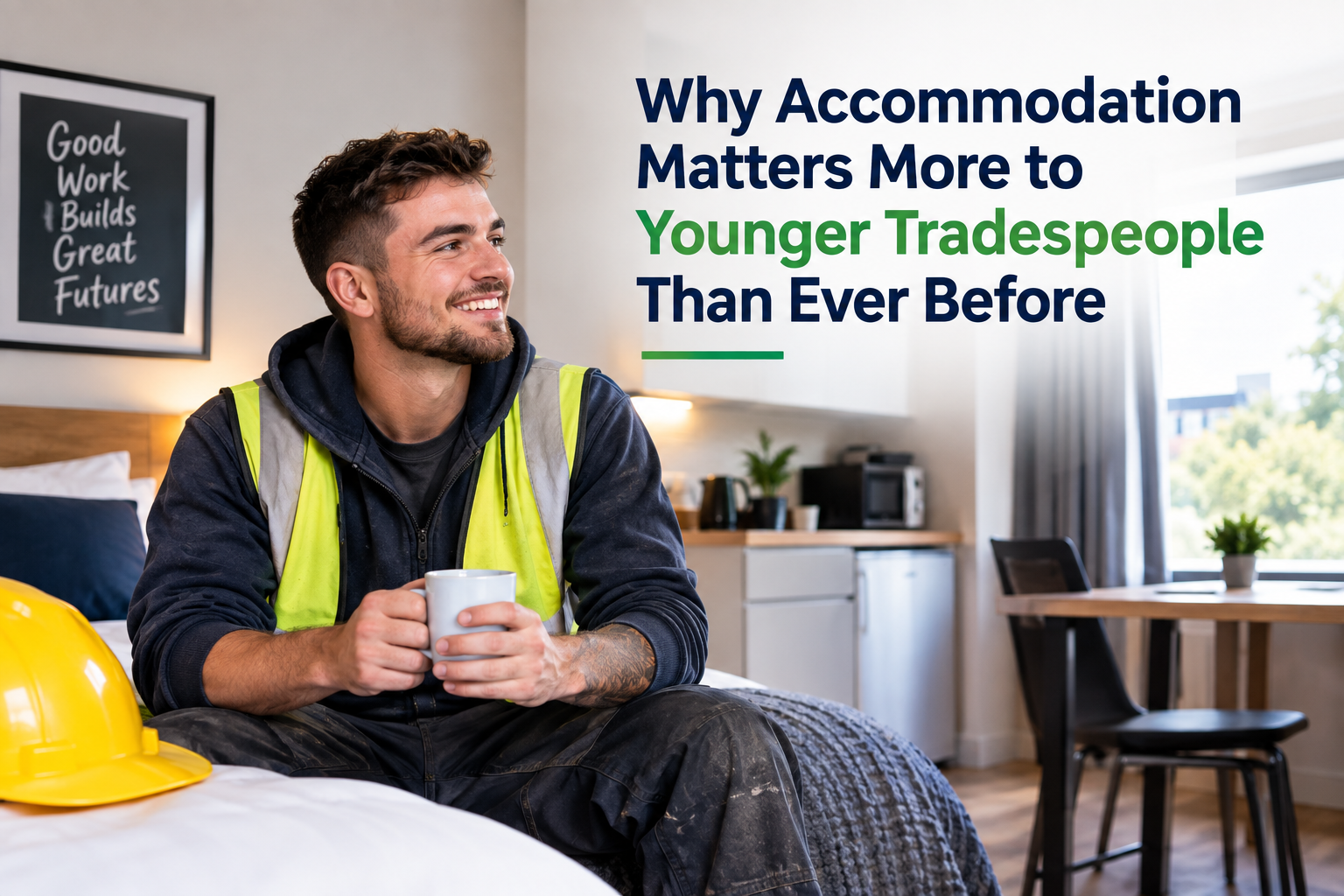 Why Accommodation Matters More to Younger Tradespeople Than Ever Before