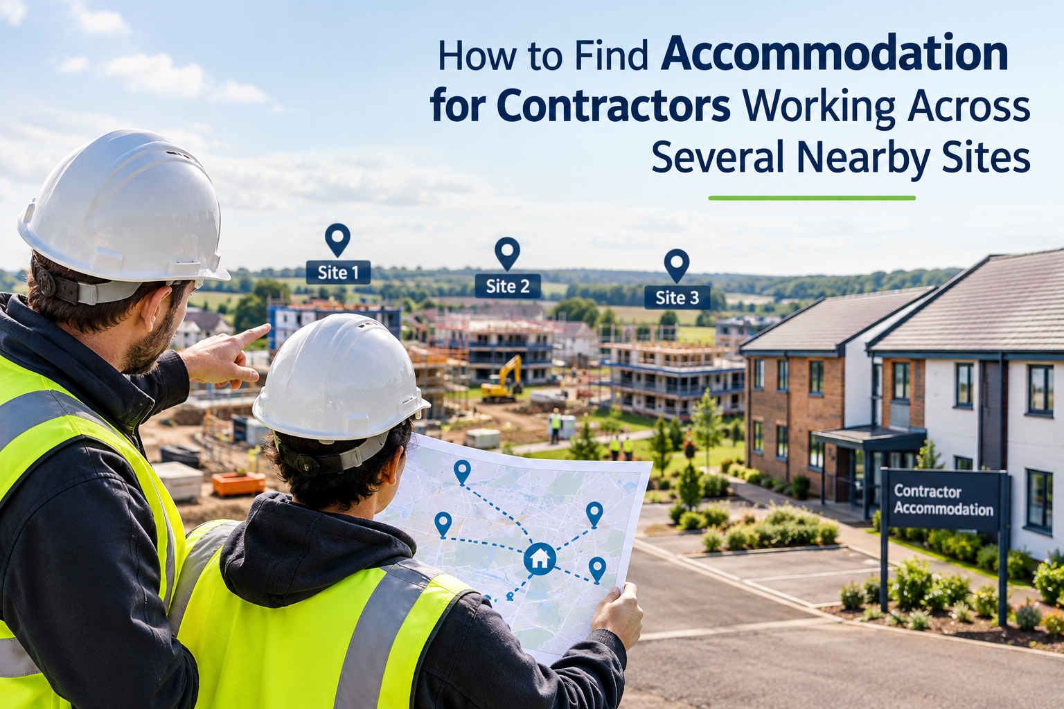 How to Find Accommodation for Contractors Working Across Several Nearby Sites