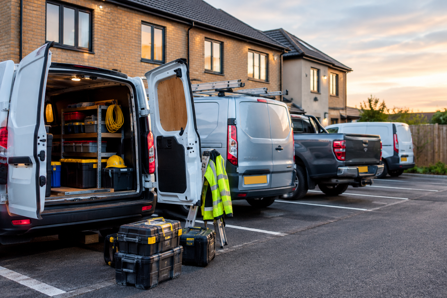 Where Should Contractors Keep Their Tools, Equipment and Work Vehicles After Hours?