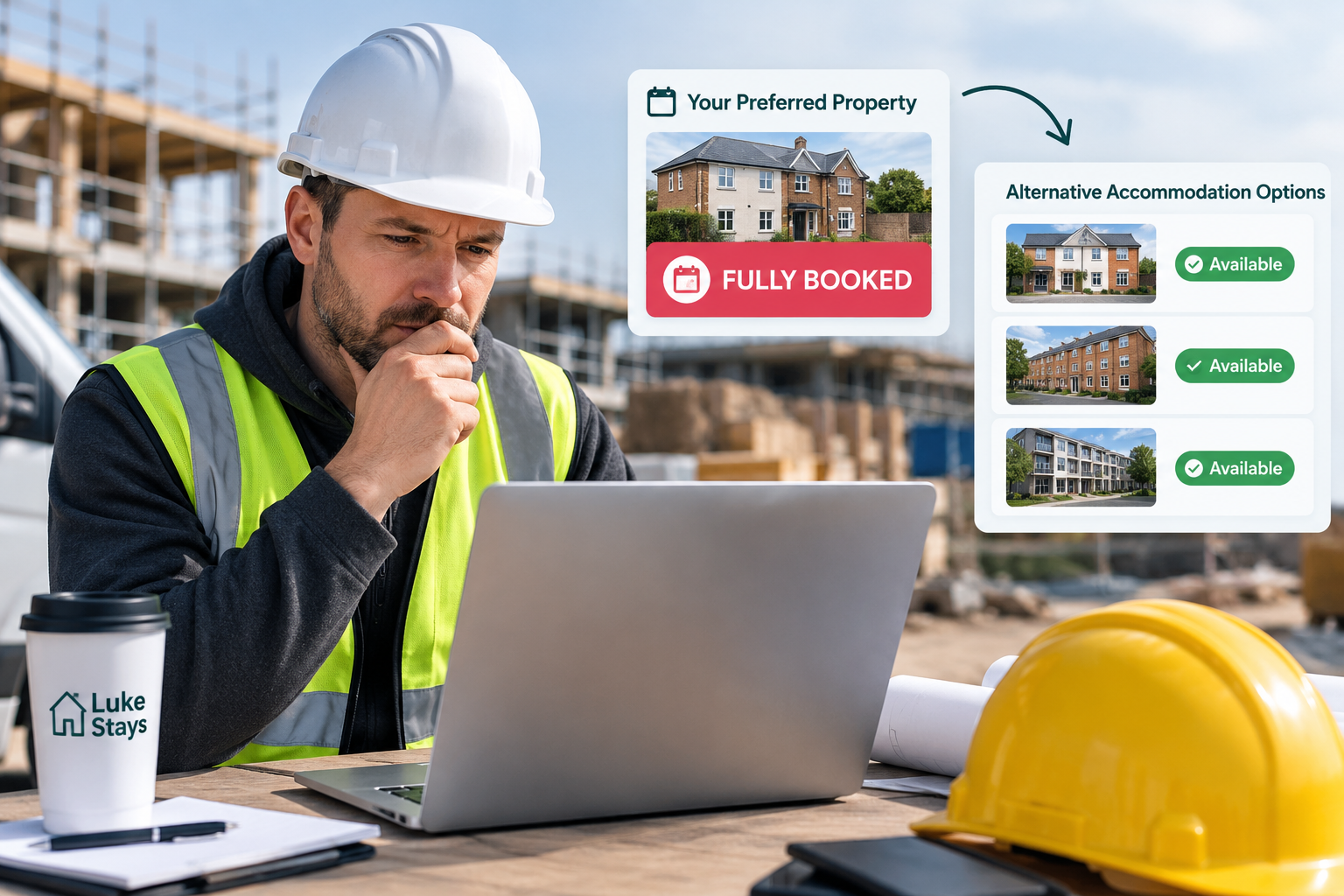 What to Do When Your Preferred Contractor Accommodation Is Fully Booked