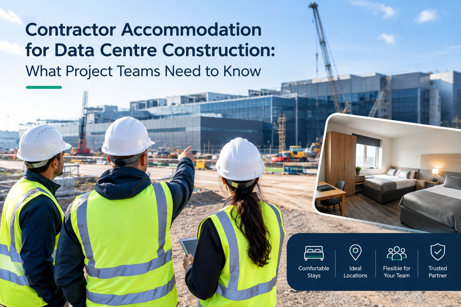 Contractor Accommodation for Data Centre Construction: What Project Teams Need to Know